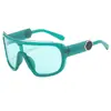 Nuevas gafas de sol coloridas transfronterizas para conducir y ciclismo, unisex, visera solar genial, protección contra el viento y la arena, gafas de sol con protección solar