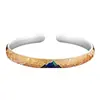 Pulseira de Esmalte Dourado Qianli Jiangshan Prata Pura 9999 Novo Estilo Chinês Versátil Feminino Tendência Nacional Design de Alto Padrão Aberta