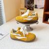 2025 Nuevos Zapatos de Entrenamiento Amarillos Agan de Nicho para Verano Súper Populares Ins Estilo Callejero Versátil Zapatos Planos Casuales para Hombres y Mujeres