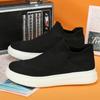 Meias Transfronteiriças de Verão 2025 Casal Feiwei Tamanho Grande Sapatos Esportivos Casuais Tendência de Moda Sapatos de Corrida Estilo Coreano Sapatos da Moda