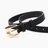Cinto de Couro com Fivela de Pino Estilo Cool e Luxuoso para Mulheres, Cinto Texturizado de Alta Qualidade para Ternos, Cinto de Cintura Feminino Vintage e Artístico