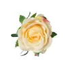 Rosa Vermelha Flor Artificial Cabeças de Flor Mini Cerimônia de Casamento Decoração de Casamento Decoração de Carro de Casamento Flor de Seda Artificial Lapela Fabricante Atacado