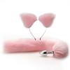 Tapón Anal de Cola de Zorro Sexy para Mujeres, Juguetes Sm para la Zona Trasera, Metal Orgásmico Usable para Hombres y Mujeres, Sexy para Parejas