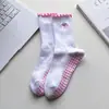 Calcetines de Yoga para Mujer, Calcetines de Media Pantorrilla con Bordado de Encaje, Diseño de Frutas, Calcetines Deportivos Profesionales Antideslizantes para Pilates, Fitness, Suelo, Transfronterizo