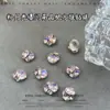 Decoraciones Brillantes Blancas de Cristal K9 con Pedrería Gruesa para Uñas Aleación Transparente Pedrería Gruesa 3D para Uñas Artísticas al por Mayor