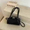 Bolso de mano de alta gama con forma de almohada para mujer, nueva colección de otoño 2026, un bolso de hombro, bolso de axila y bolso cruzado súper popular y elegante para el trabajo