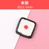 Pan pizza comida sushi crema funda para teléfono diy accesorios de resina material para accesorios para el cabello