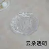 Cristal Japonés Textura Irregular Nubes Transparentes Perla Esmalte de Uñas Pegamento Placa de Color Pluma para Arte de Uñas Sostiene Herramientas Especiales
