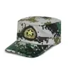 Sombrero Camuflaje Barro Entrenamiento Militar Sombrero de Sol para Entrenamiento de Estudiantes Universitarios Campamento de Verano al Aire Libre Protección Solar Gorra de Béisbol de Copa Plana