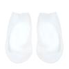 Calcetines Casuales Transpirables de Verano Invisibles de Boca Baja con Puntera Abierta Antideslizantes Cubierta Protectora para el Talón Antigrietas Calcetines para Pies Calcetines para Dedos