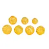 Puzuoqiang Color-Preserving Oro de Arena Antigua DIY Accesorios Flor de Peonía Rosa Dragón Cuentas Separadoras Cuentas de Barril Pulsera Collar Cuentas