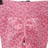 Pantalones de fitness con estampado de leopardo para mujer, que realzan los glúteos, ajustados, de cintura alta, shorts para correr, pantalones de yoga deportivos de secado rápido, elásticos, shorts ajustados de verano