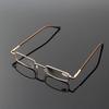 Gafas de lectura con cuerpo de bolígrafo, patillas de resorte metálicas, soporte para bolígrafo de negocios, gafas de sol, soporte para bolígrafo portátil, gafas de lectura