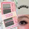 Pestañas Postizas Transfronterizas con Tallos Suaves, Pestañas Postizas de Raza Mixta, Aspecto Natural, Más Vendido en Amazon, Populares en Europa y América, Diy, Estilo Asiático