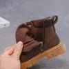 Botas Martin para Niños Estilo Primavera y Otoño 2026, Botas de Moda para Niños, Botas de Piel Cálidas y a la Moda para Niñas, Zapatos Escolares para Niños