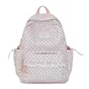 Mochila Escolar Primária Estilo Coreano 2026 Design Renda Meninas Fofa Poá Versátil Dupla Alça Nova Mochila Leve