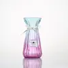 Venta al por mayor país nórdico gris barril de flores secas ins simple escritorio pequeño flor fresca hidropónico jarrón mediterráneo