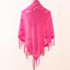Bufanda triangular de encaje con punta cerrada para mujer, venta al por mayor, MSL321