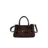 Moda Otoño/Invierno 2026 de Gama Alta Elegante Versátil Mate Simple Estilo Coreano Bolso de Hombro Único Bolso de Mano Bolso de Hombro Bolso Cruzado