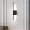 Nuevo Estilo Lámpara de Pared de Lujo Ligero Lámpara de Noche Nórdica para Dormitorio Pared de Fondo de Sala de Estar Pasillo de Hotel Moderno Simple Personalizado Creativo