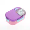 Fiambrera de Acero Inoxidable Transfronteriza Compartimento para Microondas Fiambrera Sellada a Prueba de Fugas Portátil Fiambrera para Estudiantes Fiambrera para Niños