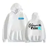 Sudadera con Estampado de Álbum Musical de Rapper Blessing para Hombre y Mujer, Sudadera Retro Gótica de Calle, Casual y Cómoda