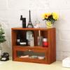 Madeira maciça Vintage Desktop Gaveta Display Rack Cosméticos Cuidados com a pele Copo de armazenamento Caixa cega Caixa Armário pequeno