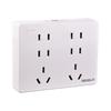 Toma de corriente universal de pared con interruptor de placa intermedia, de gran tamaño y montaje abierto, con cable abierto, ultrafina, de una sola abertura, con panel de cinco orificios y múltiples orificios para el hogar.