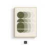 Capa Vertical Push-Pull para Caixa de Medidor Elétrico, Arte de Linha Abstrata Nórdica, Pintura Decorativa Minimalista para Caixa de Medidor Elétrico