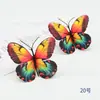 Mariposa 3D Cabeza de Flor Grande Tocado Tela Simulación Pasador DIY Estilo Antiguo Hanfu Accesorio para el Cabello Fotografía de Boda Flor Decorativa