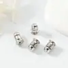Tapones para los oídos no extraíbles, Anticaída, Hebilla de fijación ajustada, Accesorios para pendientes de aguja recta, Hebilla de cierre, Tapón para los oídos, Tapa para el oído antipiercing