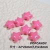 Star Love Chubby Acrílico DIY Frisado Jóias Pulseira Artesanal Colar de Corrente de Telefone Chaveiro Bonito