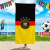 Toalla de Playa Mundial 2026 Toalla de Playa Equipo de Fútbol de Brasil Microfibra Secado Rápido Absorbente de Agua Toalla de Playa Toalla de Baño