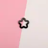 Accesorios Populares de Colgantes Pequeños, Colgante Llavero de Estrella de Cinco Puntas de Colores, Joyería DIY de Estrellas, Papelería y Accesorios de Cuentas