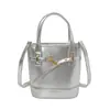 Bolso de Cubo de Mano para Mujer, Estilo Coreano, Nuevo Modelo de Primavera, Bolso de Hombro Versátil de Moda de Gama Alta, Bolso para Mujer con Diseño de Nicho 2026