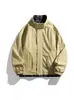 Jaqueta Nova Estilo Primavera e Outono Fábrica de Origem Tendência Masculina Plus Size Jaqueta Solta Moda Casual Tendência Marca Roupa Exterior