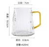 Set de Vaso de Agua de Vidrio con Patrón de Glaciar para Hogar, Sala de Estar, Hospitalidad con Asa, Taza de Té con Asa, Hervidor de Agua Fría Transfronterizo de Alto Valor