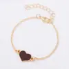 Pulsera de moda transfronteriza de Europa y Estados Unidos joyería simple Joker joyería corazón de amor pulsera ajustable fabricantes venta al por mayor