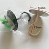 Ganchos para Cestas Colgantes Blanco y Negro Transfronterizos, Ganchos de Hierro Hechos, Ganchos para Cestas de Flores para Balcón en Maceta, Colgantes para Plantas Colgantes