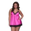 Lencería sexy europea y americana al por mayor, falda con tirantes de talla grande, ropa para el hogar, pijamas de comercio exterior 4030