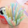 Popotes desechables para tiendas de conveniencia, grado alimenticio, aptos para agua potable, cola, bebidas, leche de soya, coco, flexibles, venta al por mayor comercial y para catering