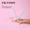 Espejo Cosmético de Mano, Espejo Portátil de Aspecto Elegante, Mango Plegable, Espejo de Maquillaje, Espejo Pequeño de Mano para Dormitorio de Estudiantes, Personalizado