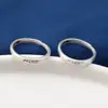 Anillo de Plata de Ley 990 Plata Pura Anillo de Aterrizaje Retro Viejo Mate Simple Boca Viva Anillo Ajustable para Dedo Índice