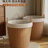 Cesto de Roupas Sujas para Uso Doméstico, Alto Valor Estético, Estilo Leve de Luxo, Cesto de Lavanderia de Grande Capacidade, Armazenamento de Brinquedos
