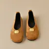Mocassins Chanel de Fundo Plano para Mulheres, Novidade Versátil para Calçar e Tirar Fácil para Primavera/Verão 2026, Sapatos Casuais Mary Jane Temporada