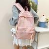 Mochila de Chica Japonesa de Aspecto Atractivo para Comercio Exterior Nueva de Gran Capacidad Ligera Mochila de Clase para Estudiante de Secundaria