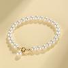 Nueva pulsera de perlas de imitación Shi Jia para mujer, sencilla, estilo Joker, estilo blogger, con pulsera, joyería al por mayor