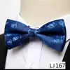 Gravata Borboleta Masculina para Negócios, Casamento, Festa, Traje de Noite, Gravata Borboleta de Poliéster Seda Jacquard, Gravata Borboleta Formal Retro de Alta Qualidade