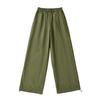 2024 Verano Nuevo Americano Retro Holgado Cintura Alta Pierna Ancha Overol Pantalones Casuales de Pierna Recta Delgados para Mujer