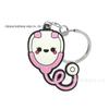 Chaveiro Médico Desenho Animado Chaveiro de Borracha Macia PVC Pingente para Bolsa de Médico Enfermeiro Presente Pequeno DIY Ornamento de Pen Drive USB